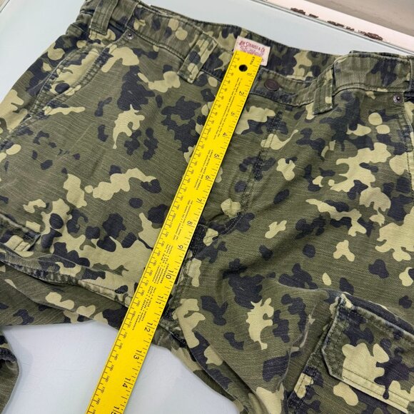 Levi's 502 Hybrid Cargo Pants Mens 34X32 Taper Fit Camo Adjustable Waist - Picture 12 of 15